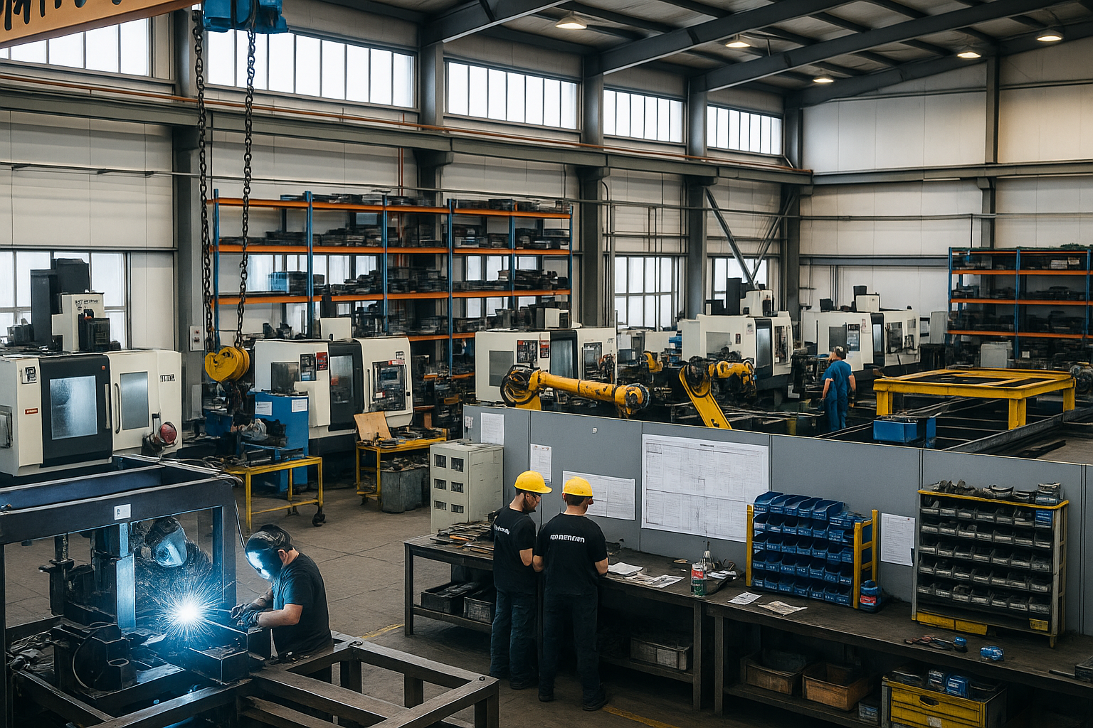 Ingenieros de ACCO revisando planos